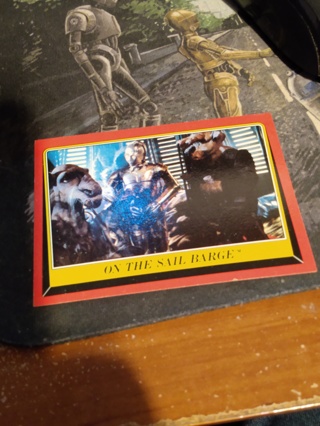 4 Star Wars cards from various sets