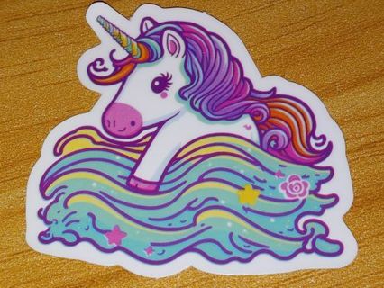 Cute nice vinyl sticker no refunds regular mail only Very nice quality!