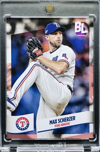 Max Scherzer - 2024 Topps Big League #170 - Texas Rangers [AA039]