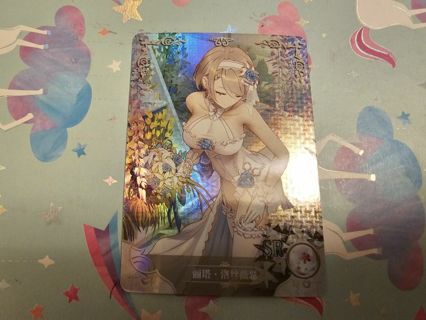 Holo goddess story anime card