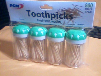 4 toothpicks