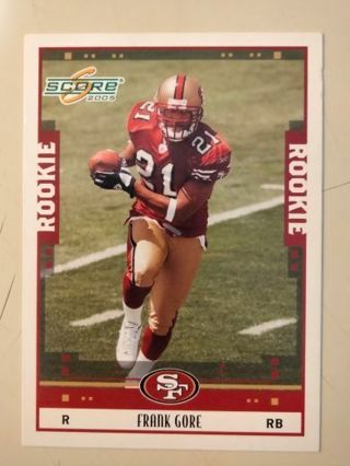 2005 frank gore rookie