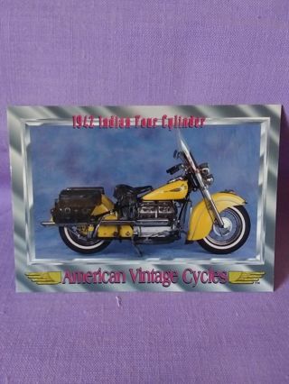 American Vintage Cycles Trading Card # 76