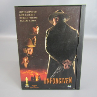 Unforgiven DVD Clint Eastwood Morgan Freeman Western Movie