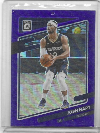 Josh Hart 2021-22 Optic Purple #80