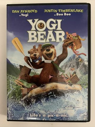 YOGI BEAR DVD=ORIGINAL CASE=NO SCRATCHES