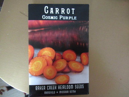 HEIRLOOM seeds!! ~~  "CARROTS"-- unopened package
