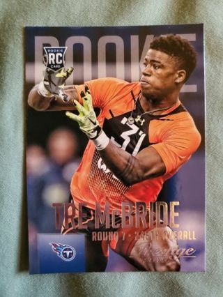 2015 Panini Prestige Rookie Tre McBride