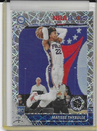 Matisse Thybulle 2019-20 Hoops Premium Stock Prizms Silver Laser #239