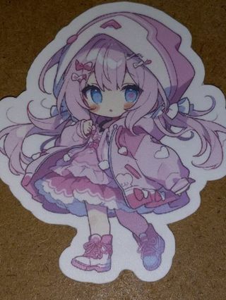 Beautiful one nice vinyl sticker no refunds regular mail only Very nice quality!