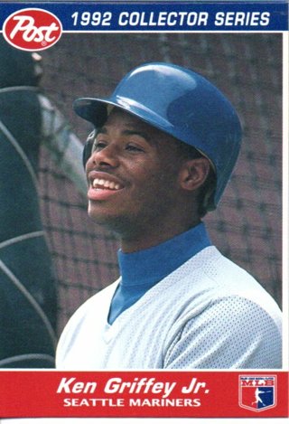 1992 Post Ken Griffey Jr. #20