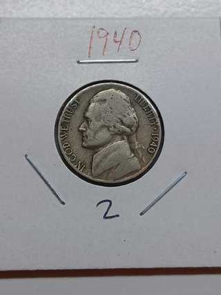 1940 Jefferson Nickel! 22.2