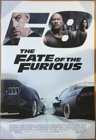 The Fate of the Furious Theatrical Cut HD MA Movies Anywhere Digital Code
