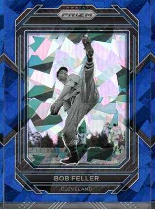 2023 Panini Prizm Bob Feller Blue Ice