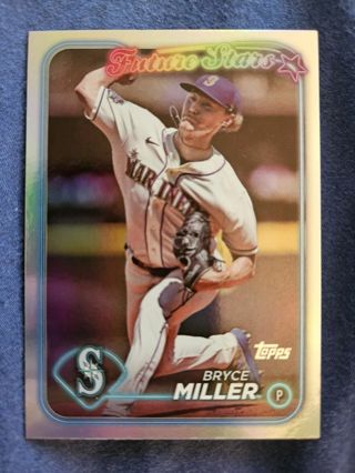 2024 Topps Rainbow Foil Bryce Miller