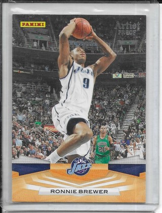 Ronnie Brewer 2009-10 Panini Artist Proof #245 /199