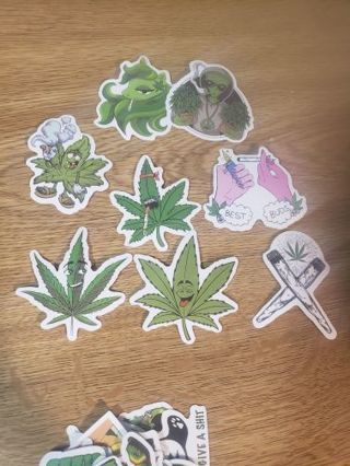 Leaf vinyl stickers random lot of pick 2