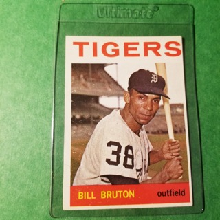 1964 - TOPPS BASEBALL CARD NO. 98 - BILL BRUTON - TIGERS - EXMT+