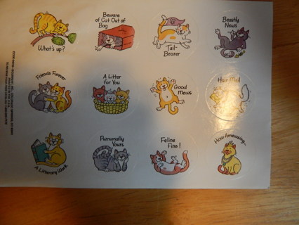 MISCHIEF MAKING CATS  stickers