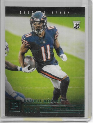 Darnell Mooney 2020 Chronicles Panini Teal #PA33