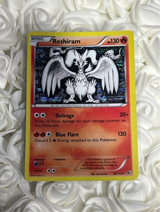 Reshiram 28/113 Holo Pokemon TCG