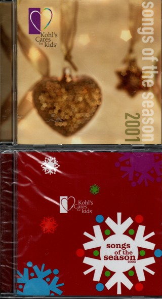 Pair of Songs of the Season Christmas CDs - Various Artists
