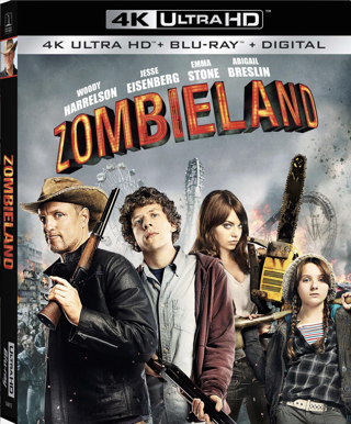 Zombieland (Digital 4K UHD Download Code Only) *Woody Harrelson* *Emma Stone* *Horror*
