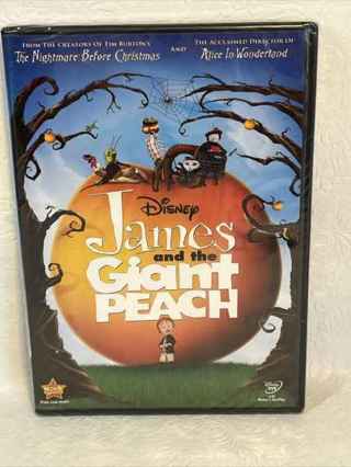 disneys james and the giant peach dvd=original case=no scratches