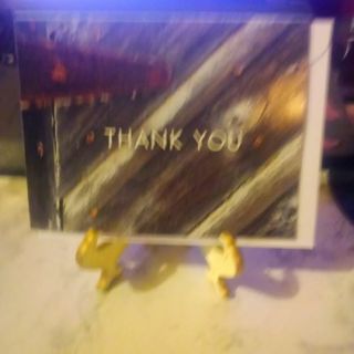 Thank You - Design Blank Note Card