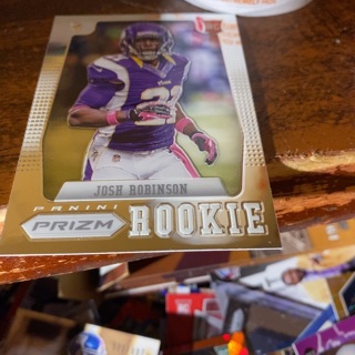 2012 panini prizm josh robinson rookie football card 