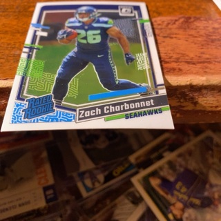 2023 panini donruss optic zachbonnet rookie football card 