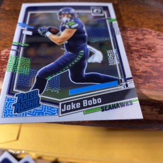 2023 panini donruss optic Jake bobo rookie football card 