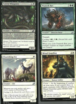 4 MTG Cards Flourishing Fox, Ritual Guardian & More