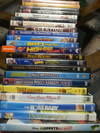 Large lot of dvds