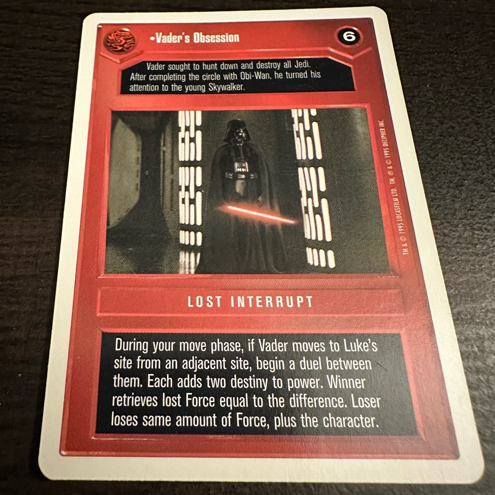 FREE: Vaders obsession 