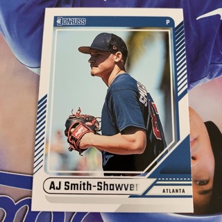 2024 Panini Donruss - #68 AJ Smith-Shawver Rookie Card RC Atlanta Braves