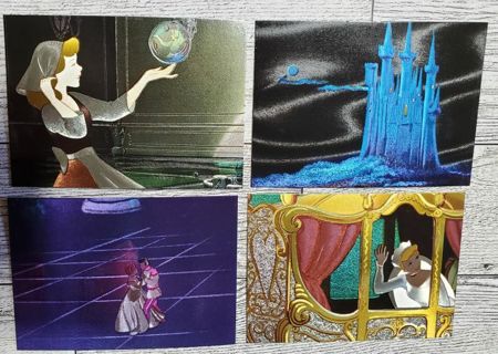 4 out of 5 Cinderella Dufex Cards! Disney