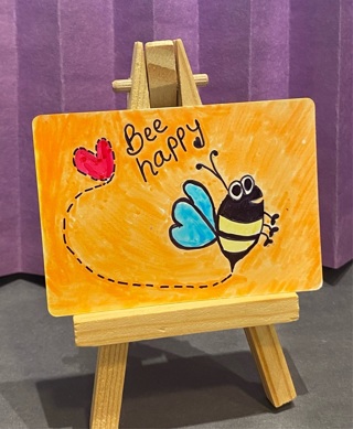 Painting “Bee Happy"