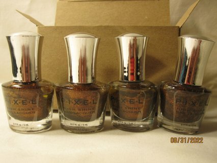 Pixel High Shine Nail Lacquer #233: Oh Golly Gee!! - Brand New box of 4