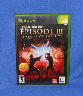 Star Wars: Episode III Revenge of the Sith (Microsoft Xbox, 2005)CIB with Manual