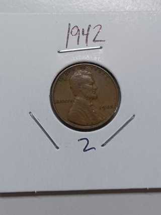 1942 Lincoln Wheat Penny! 42.2