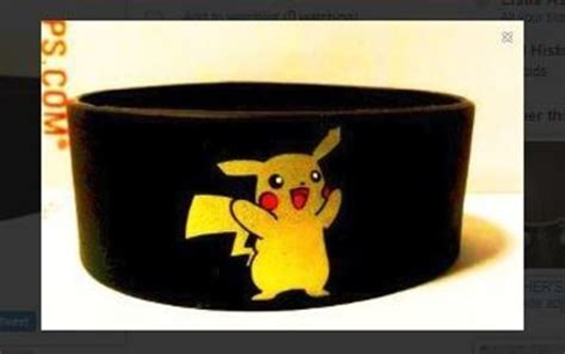 1 Pokemon Pikachu Wrist Band bracelet wristband POKEMON JEWELRY pocket monster anime
