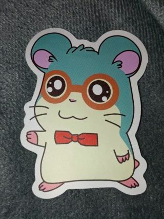 Cute nice vinyl sticker no refunds regular mail Very nice quality win 2 or more get bonus