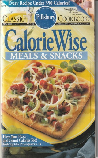 Vintage Cook Book, magazine soft covered: Pillsbury Calorie Wise