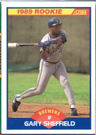 1989 Score Gary Sheffield Rookie #625