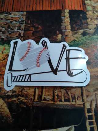 Baseball Sticker