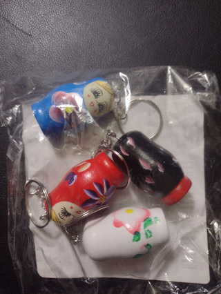 Nesting Doll Keychains for skoolbuzmom