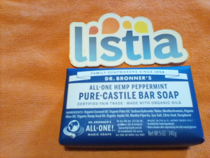 * Dr. Bronner Hemp/Peppermint Soap *