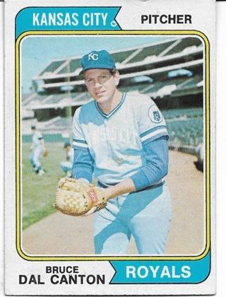 1974 TOPPS BRUCE DAL CANTON CARD