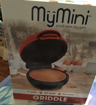 ~New my mini griddle~